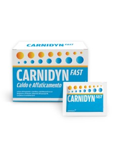 Carnidyn Fast Caldo E Affaticamento Integratore Di Sali Minerali, Magnesio E Potassio, Carnitina E Vitamine 20 Bustine